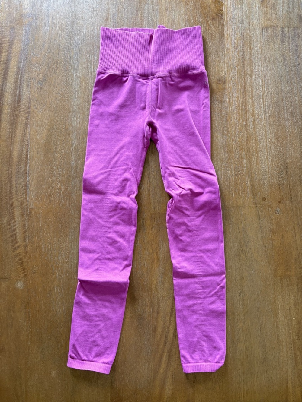 Free People Magenta Good Karma High Rise 7/8th Length Leggings